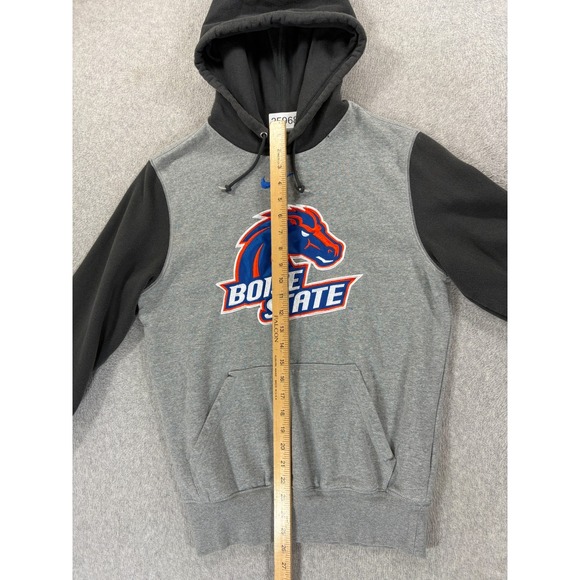 Boise State Broncos Nike Stitched Logo Campus Hoodie Sweatshirt (Men's Small) - Picture 9 of 12